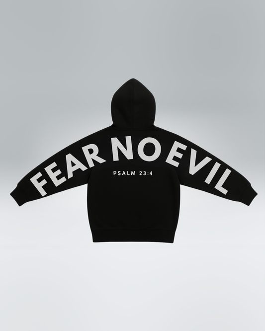 Fear No Evil Sleeve-to-Sleeve Back Print