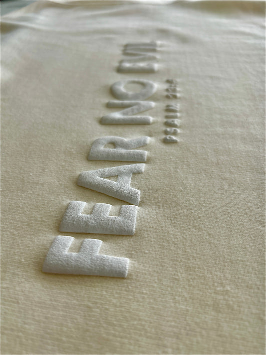 Fear No Evil Crew Neck *Cream*