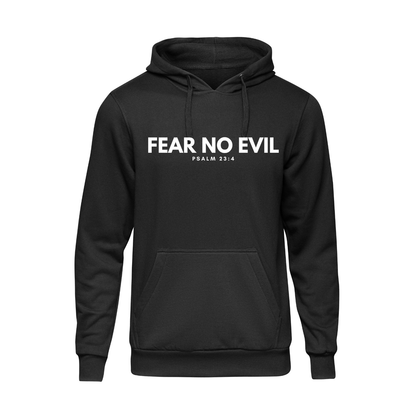 Fear No Evil Puff Print Hoodie