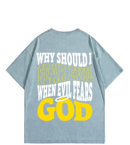 Evil Fears GOD T-Shirt (Back Print)