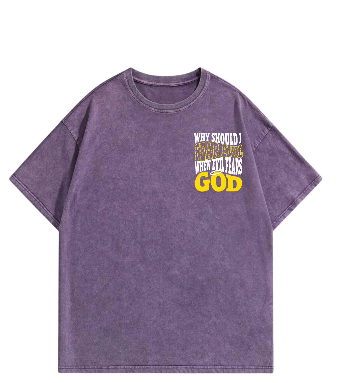Evil Fears GOD T-Shirt (Back Print)