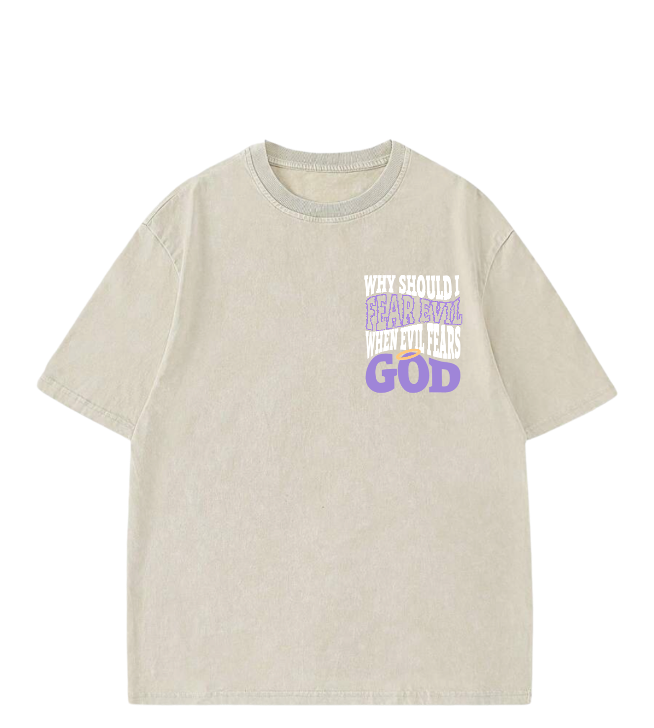 Evil Fears GOD T-Shirt (Back Print)