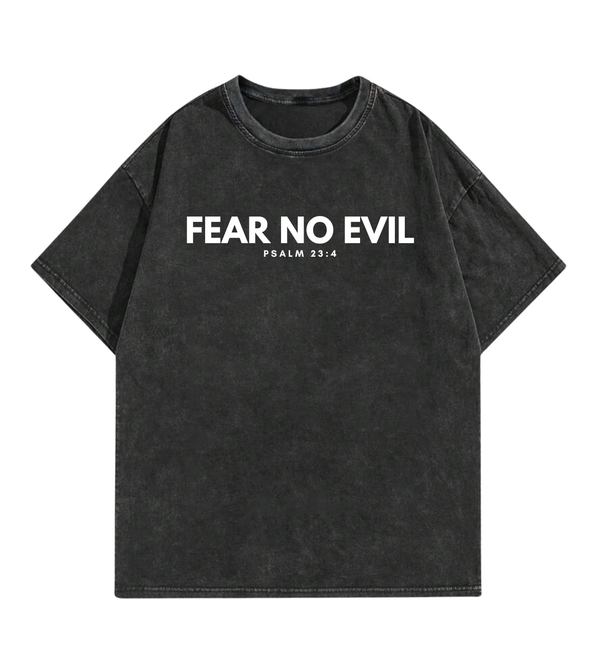 Fear No Evil T-Shirt (Back Print)