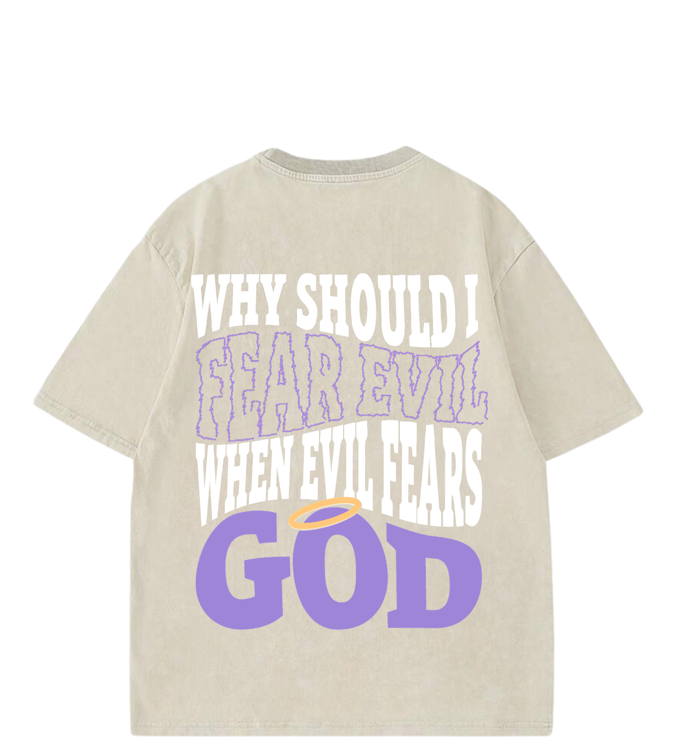 Evil Fears GOD T-Shirt (Back Print)