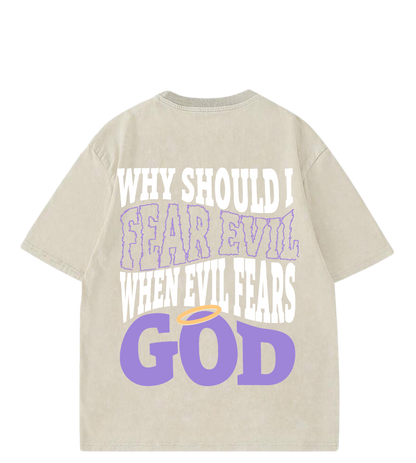 Evil Fears GOD T-Shirt (Back Print)
