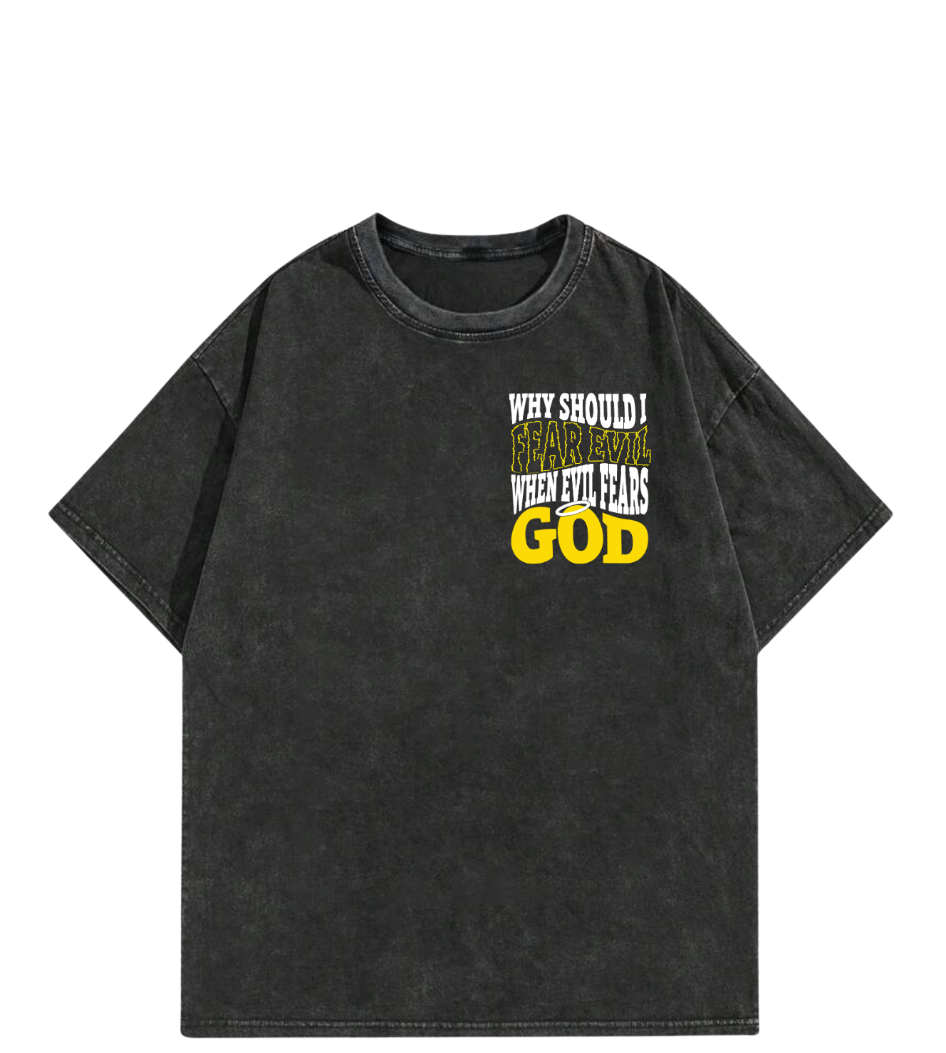 Evil Fears GOD T-Shirt (Back Print)