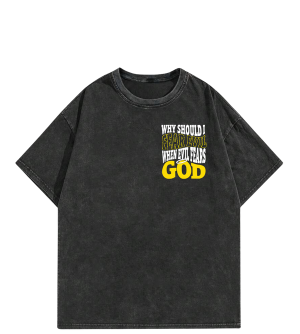Evil Fears GOD T-Shirt (Back Print)