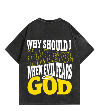 Evil Fears GOD T-Shirt (Back Print)