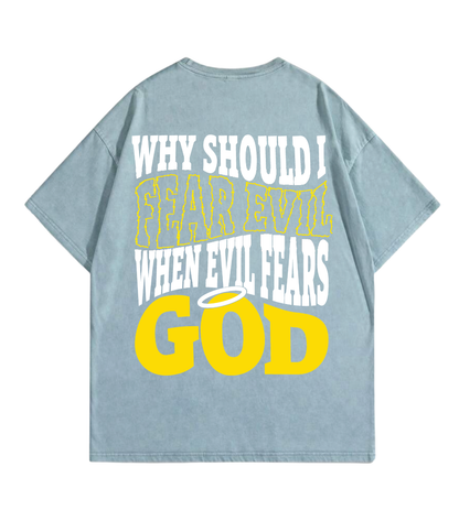 Fear No Evil T-Shirt (Back Print)
