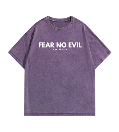 Fear No Evil T-Shirt (Back Print)