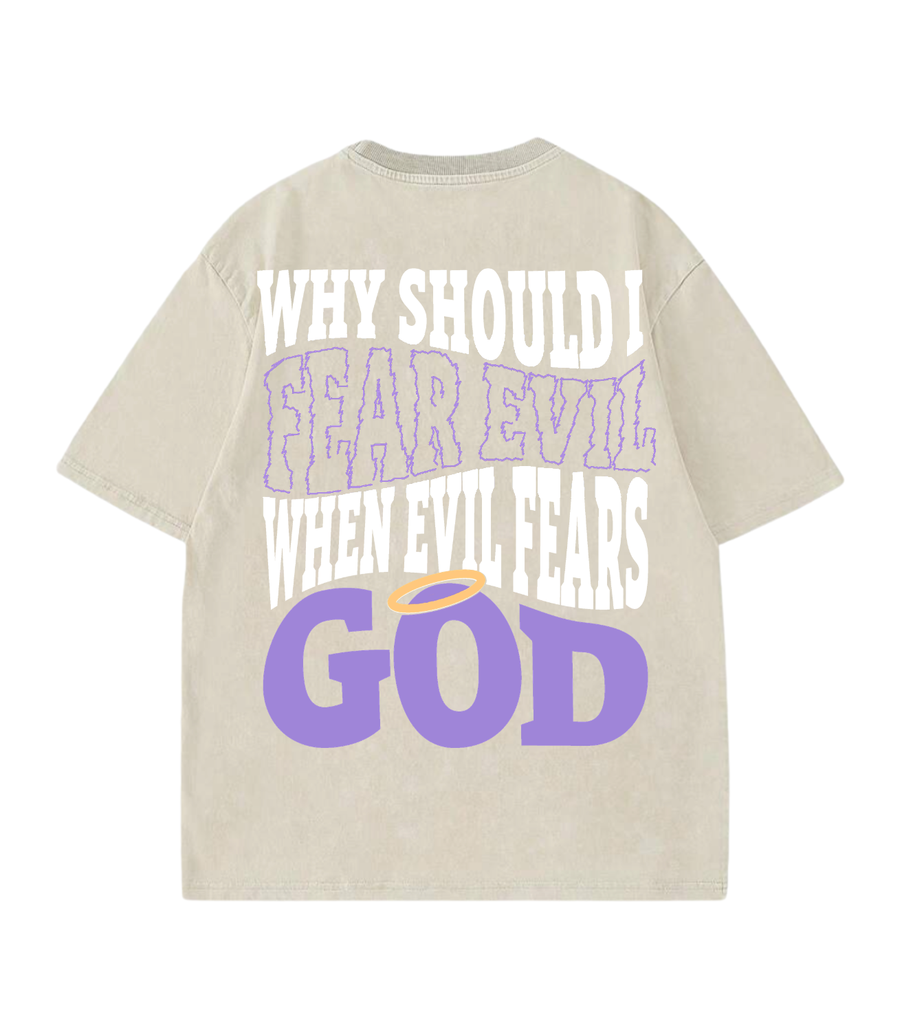 Fear No Evil T-Shirt (Back Print)