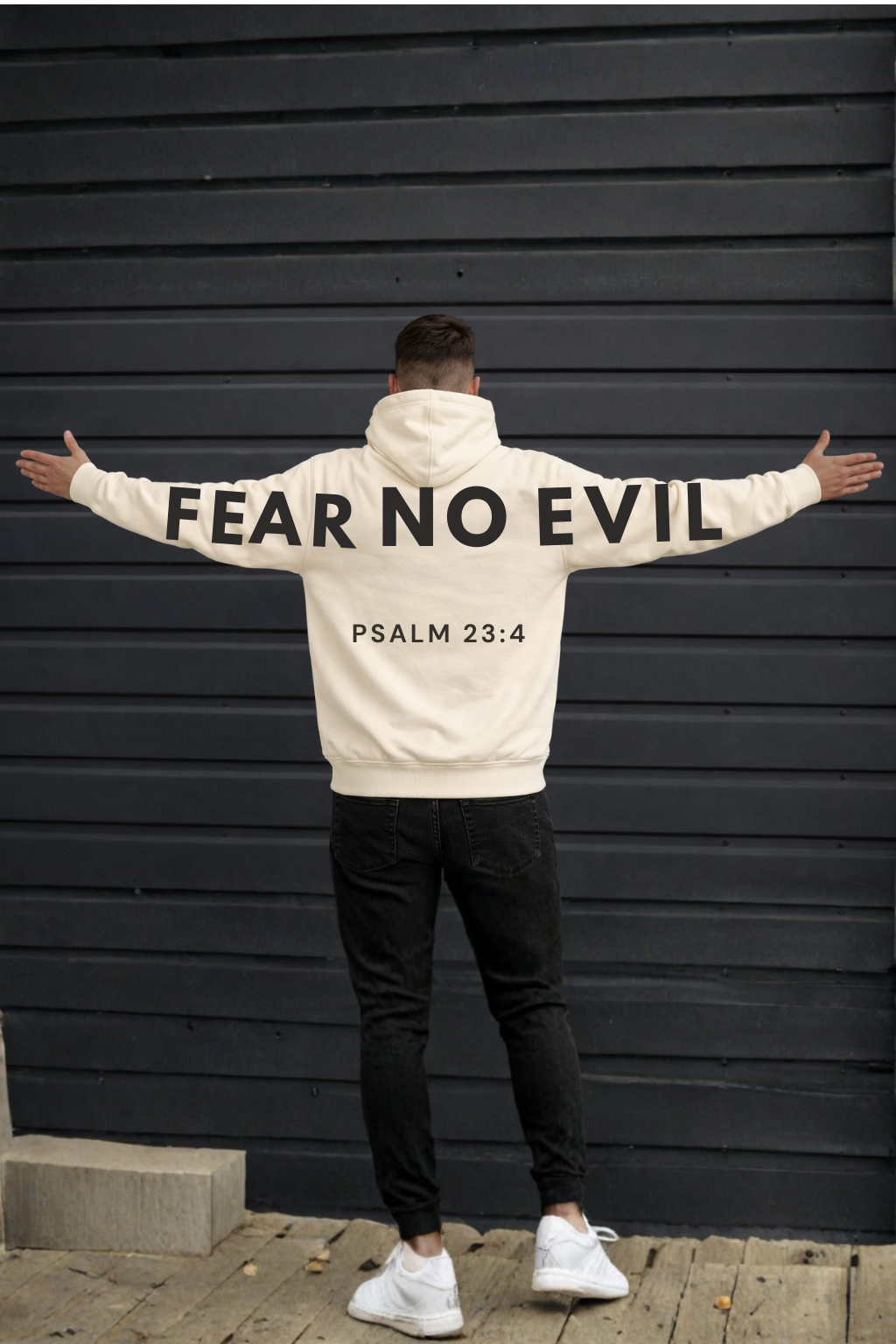 Fear No Evil Sleeve-to-Sleeve Back Print