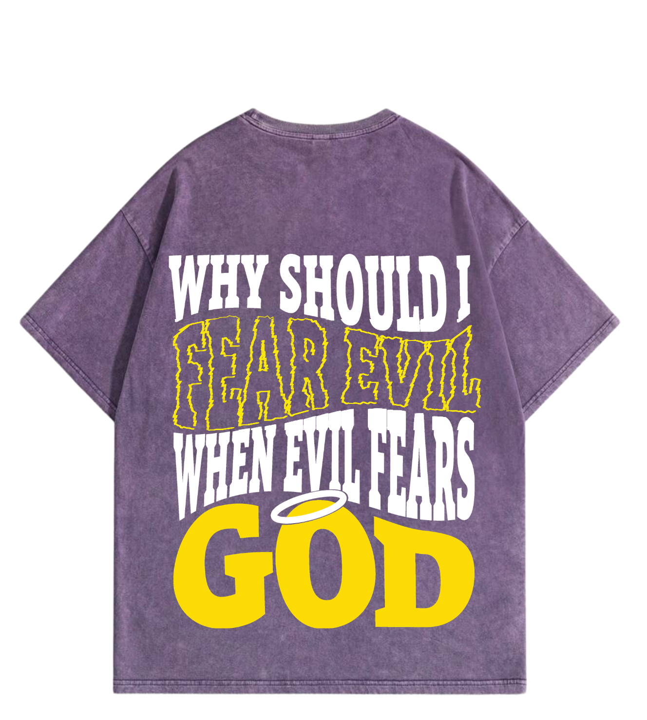 Evil Fears GOD T-Shirt (Back Print)