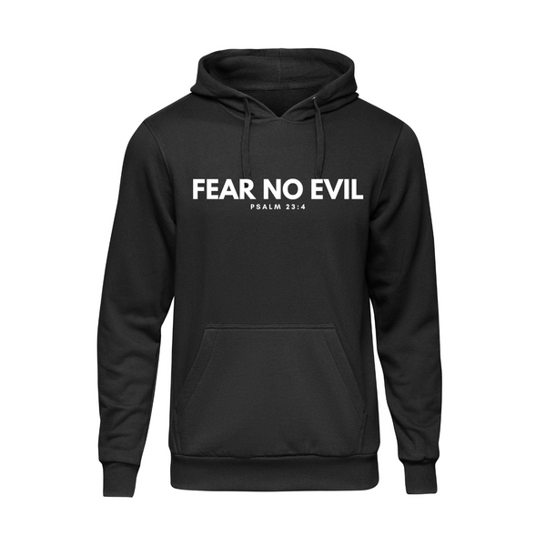 Fear No Evil Puff Print Hoodie